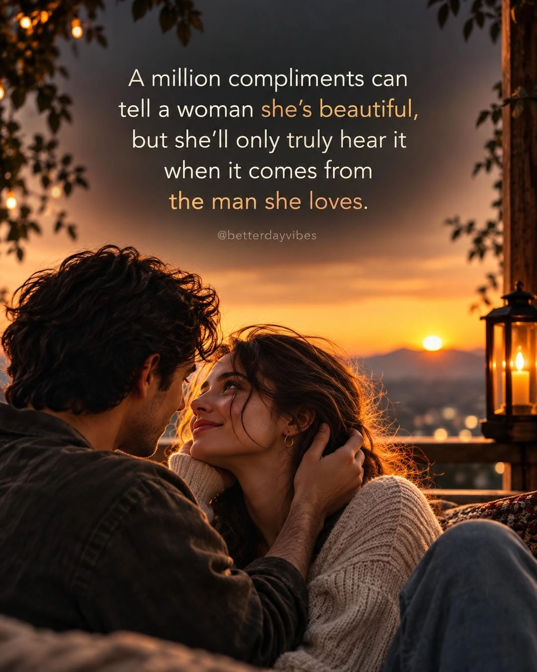 A Million Compliments Can Tell a Woman She’s