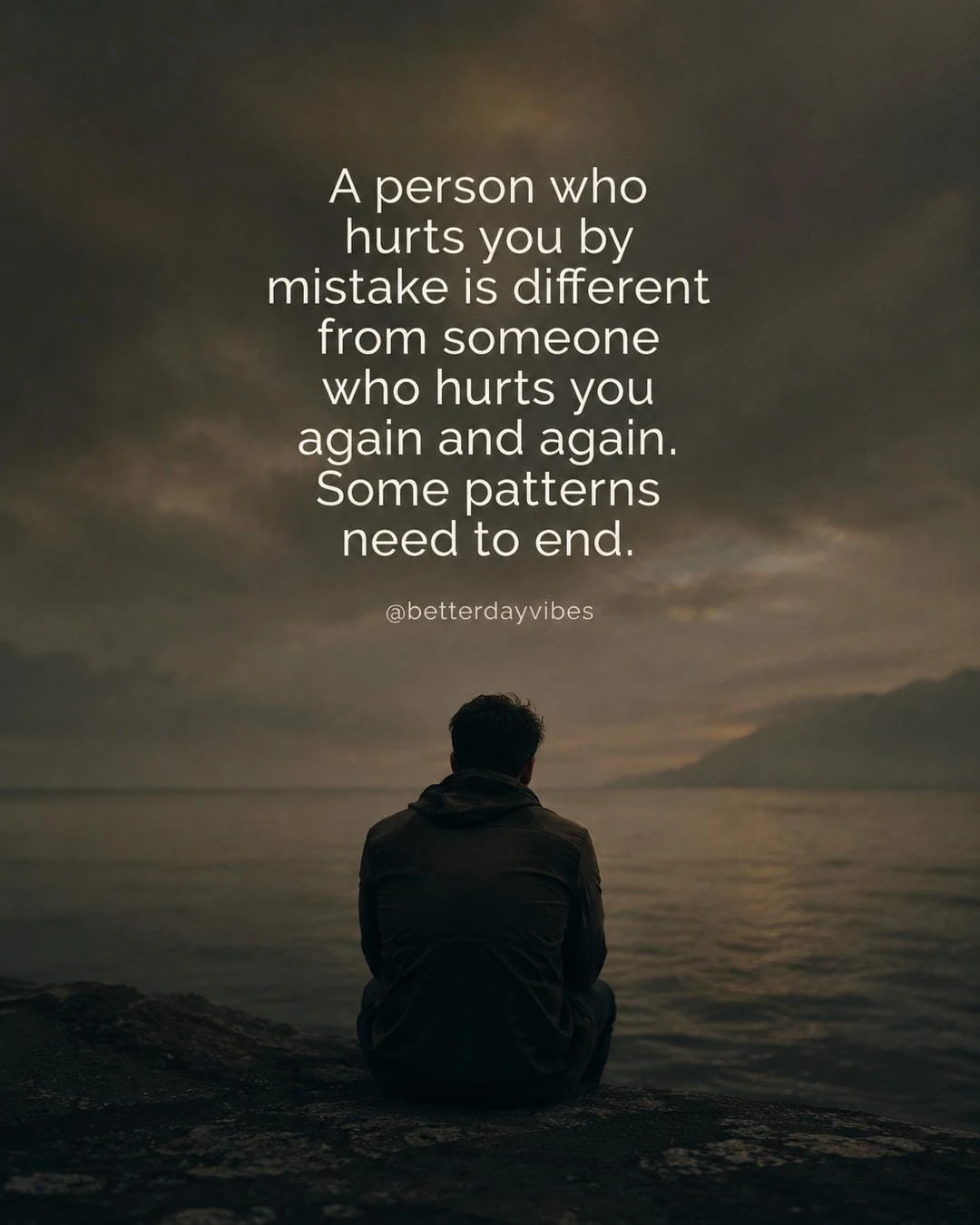 A Person Who Hurts You by Mistake Is