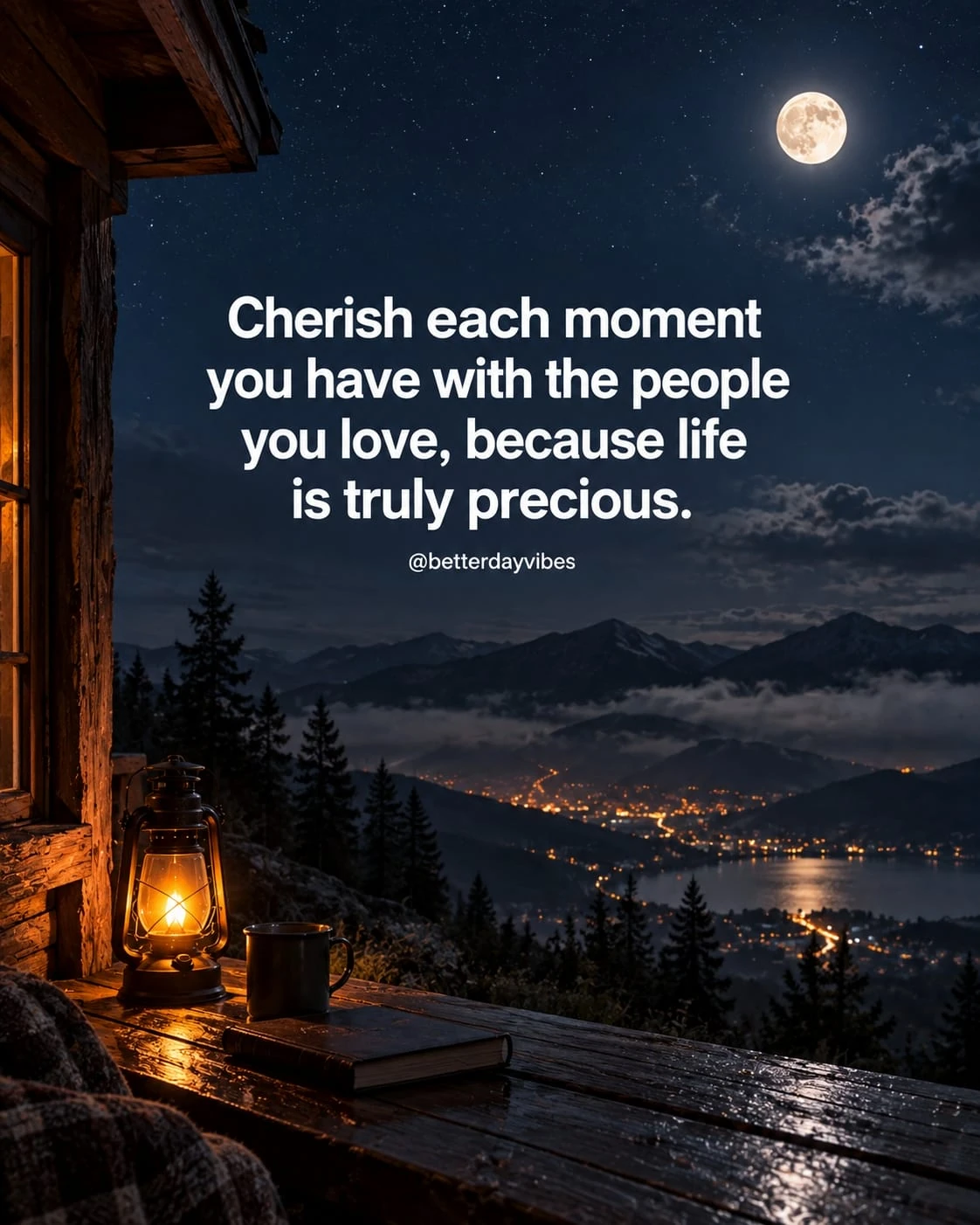 Cherish Each Moment You Have with the People