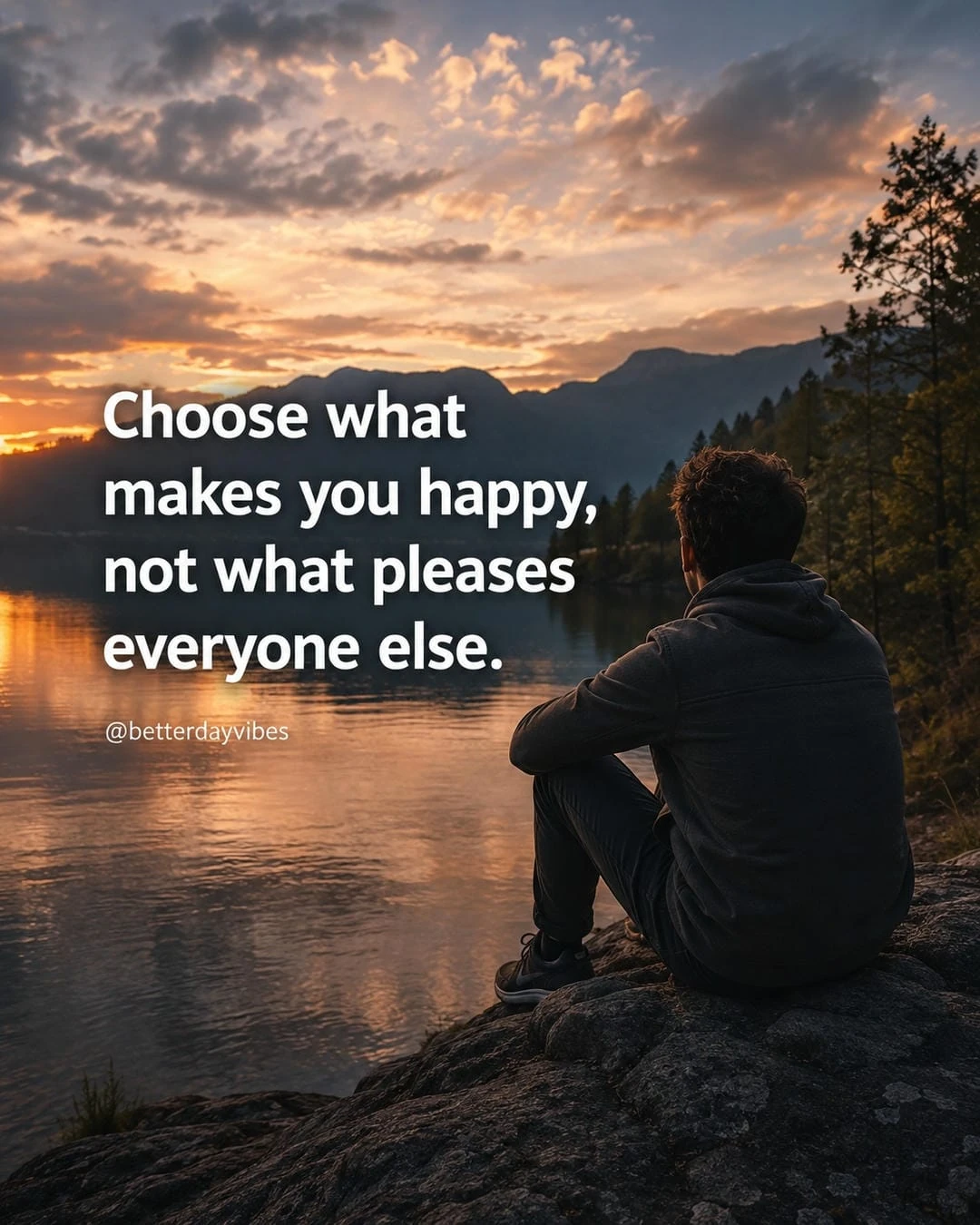 Choose What Makes You Happy, Not What Pleases