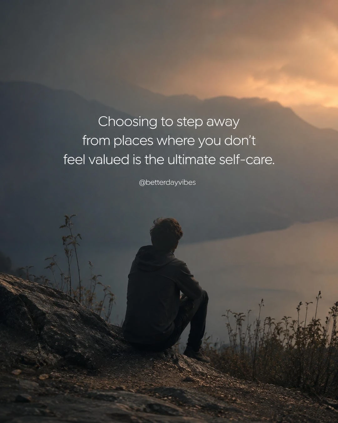 Choosing to Step Away From Places Where You