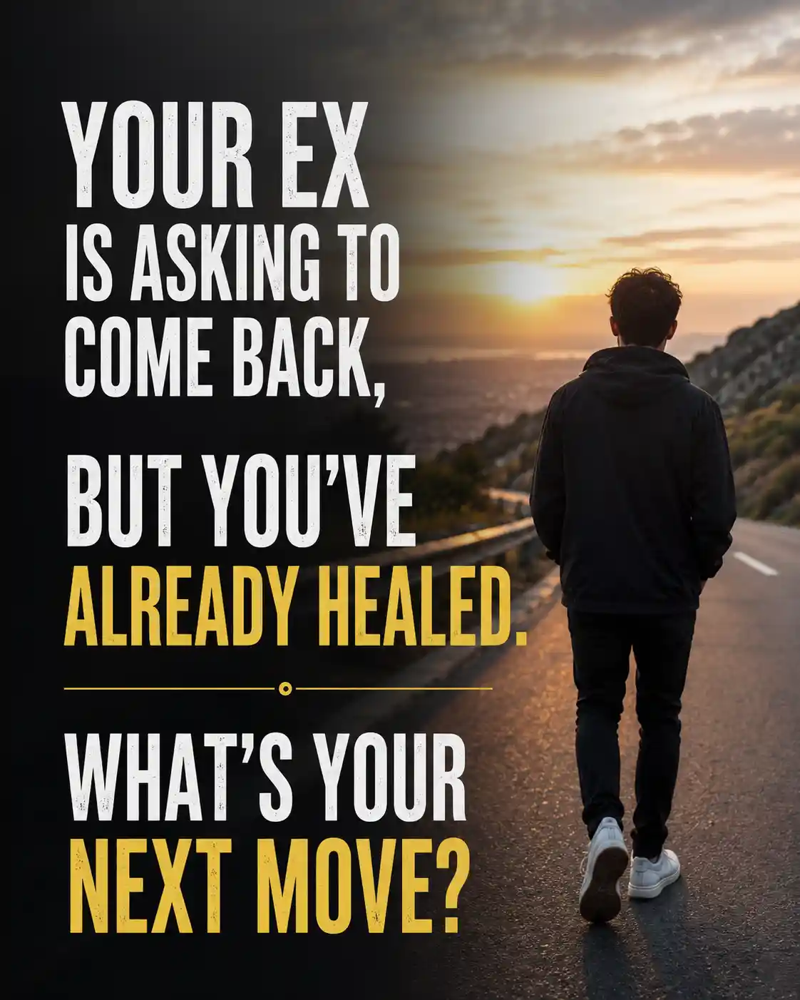 Your ex is asking to come back, but you've already healed. What's your next move
