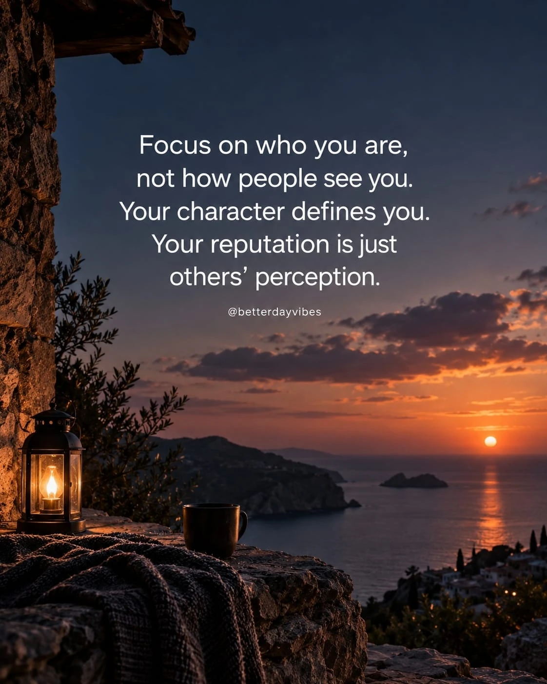 Focus on Who You Are, Not How People