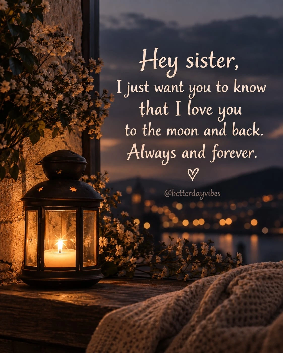 Hey Sister, I Just Want You to Know