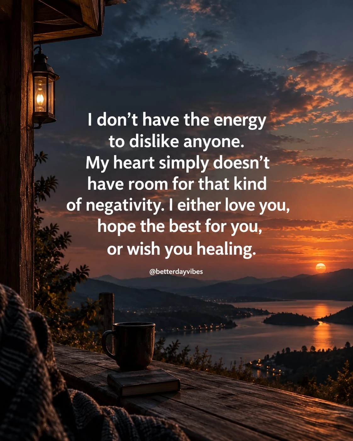 I Don't Have the Energy to Dislike Anyone