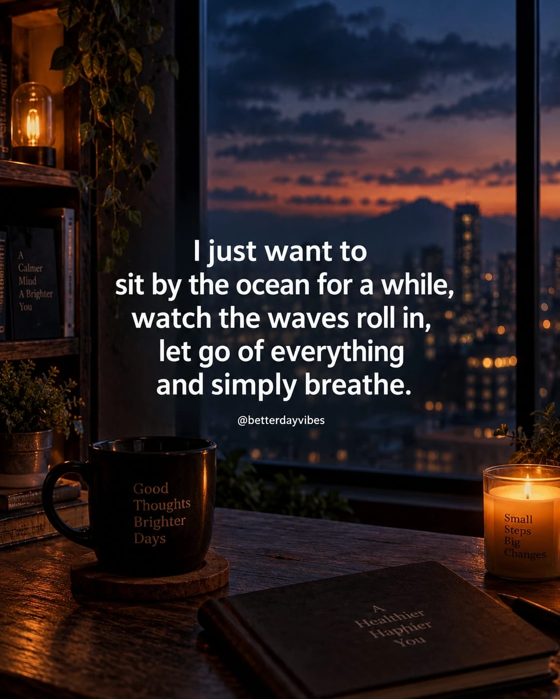 I Just Want to Sit by the Ocean