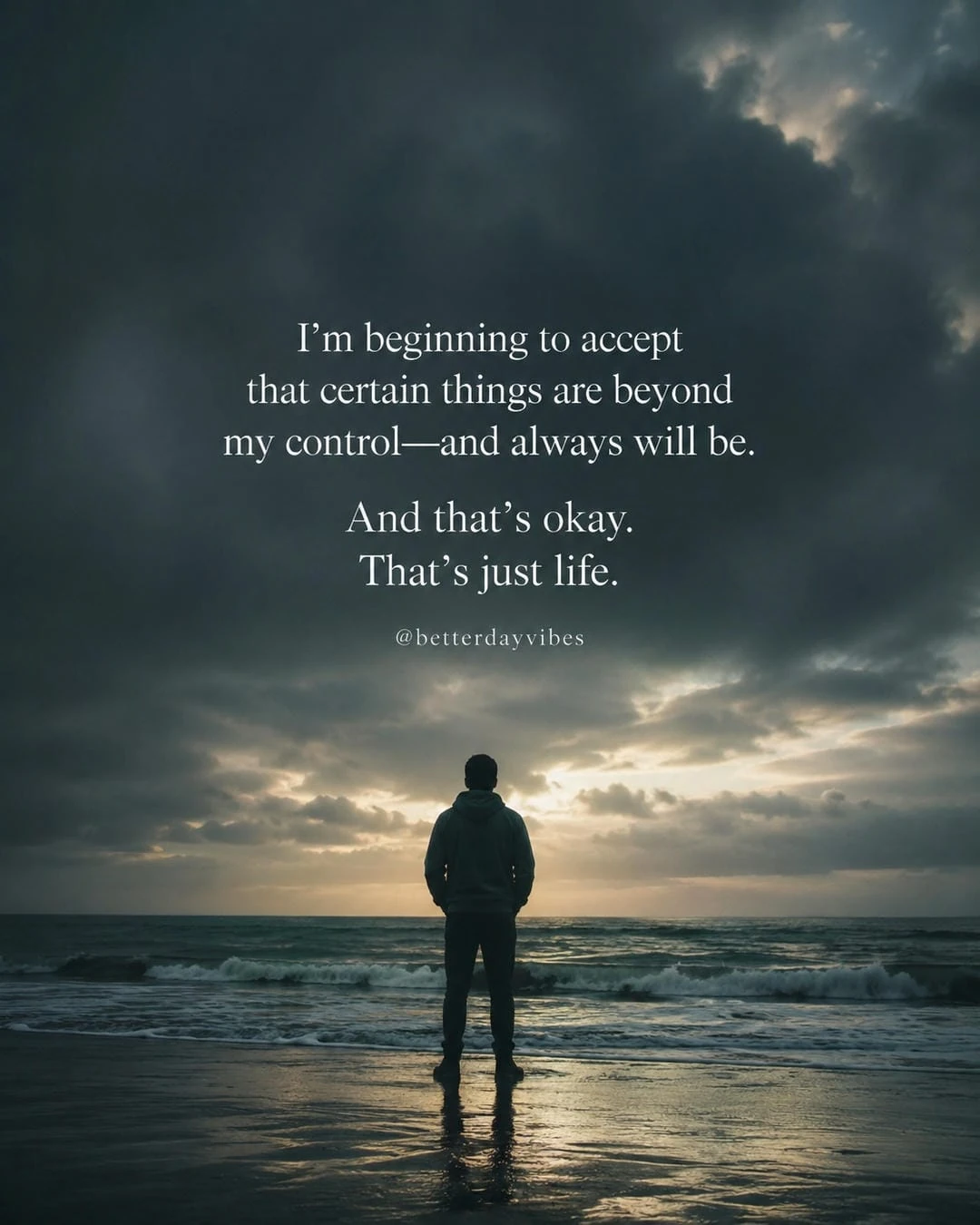 I’m Beginning to Accept That Certain Things Are