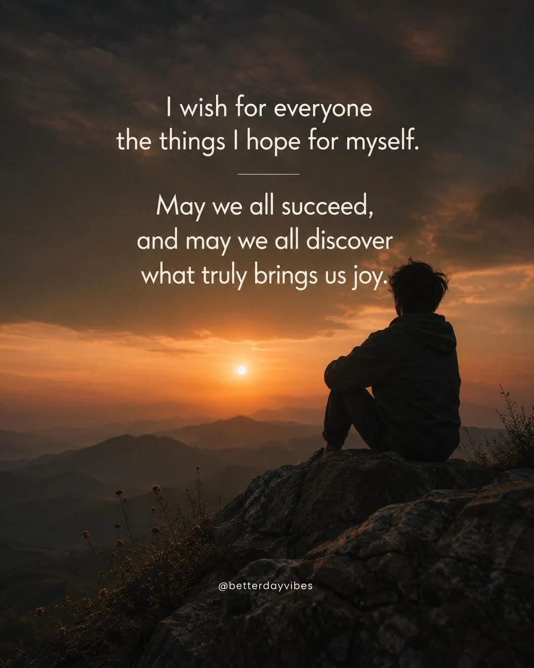 I Wish for Everyone the Things I Hope
