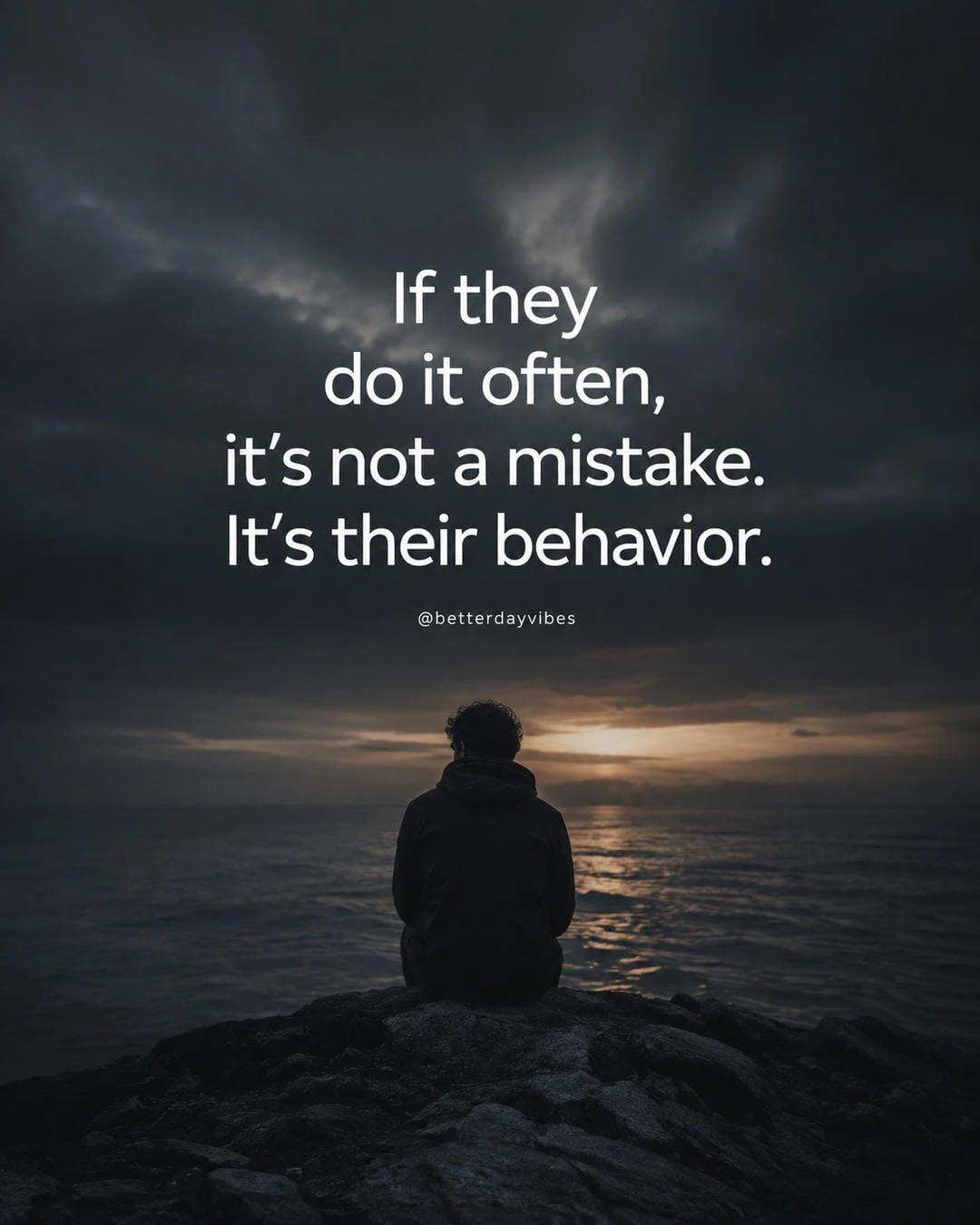If They Do It Often, It's Not a Mistake