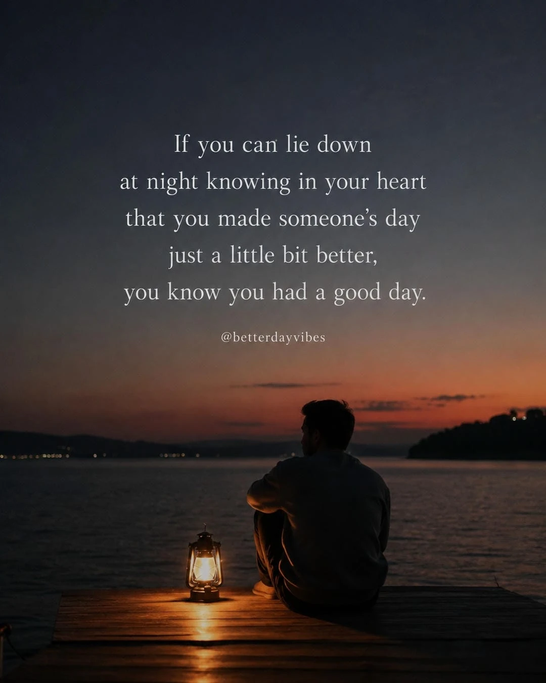 If You Can Lie Down at Night Knowing