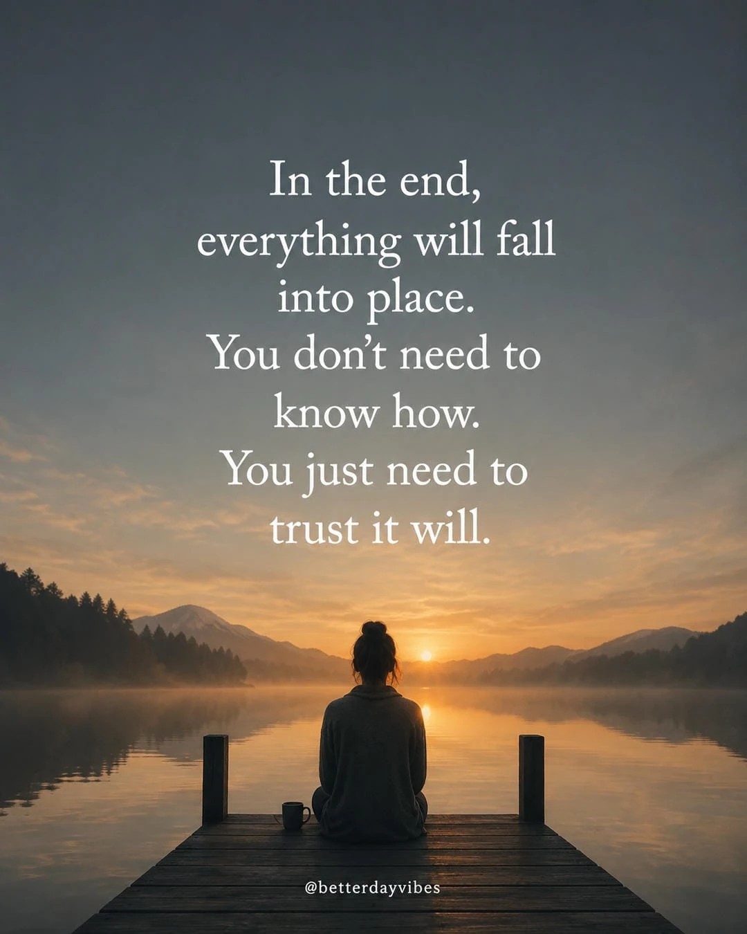 In the End, Everything Will Fall Into Place