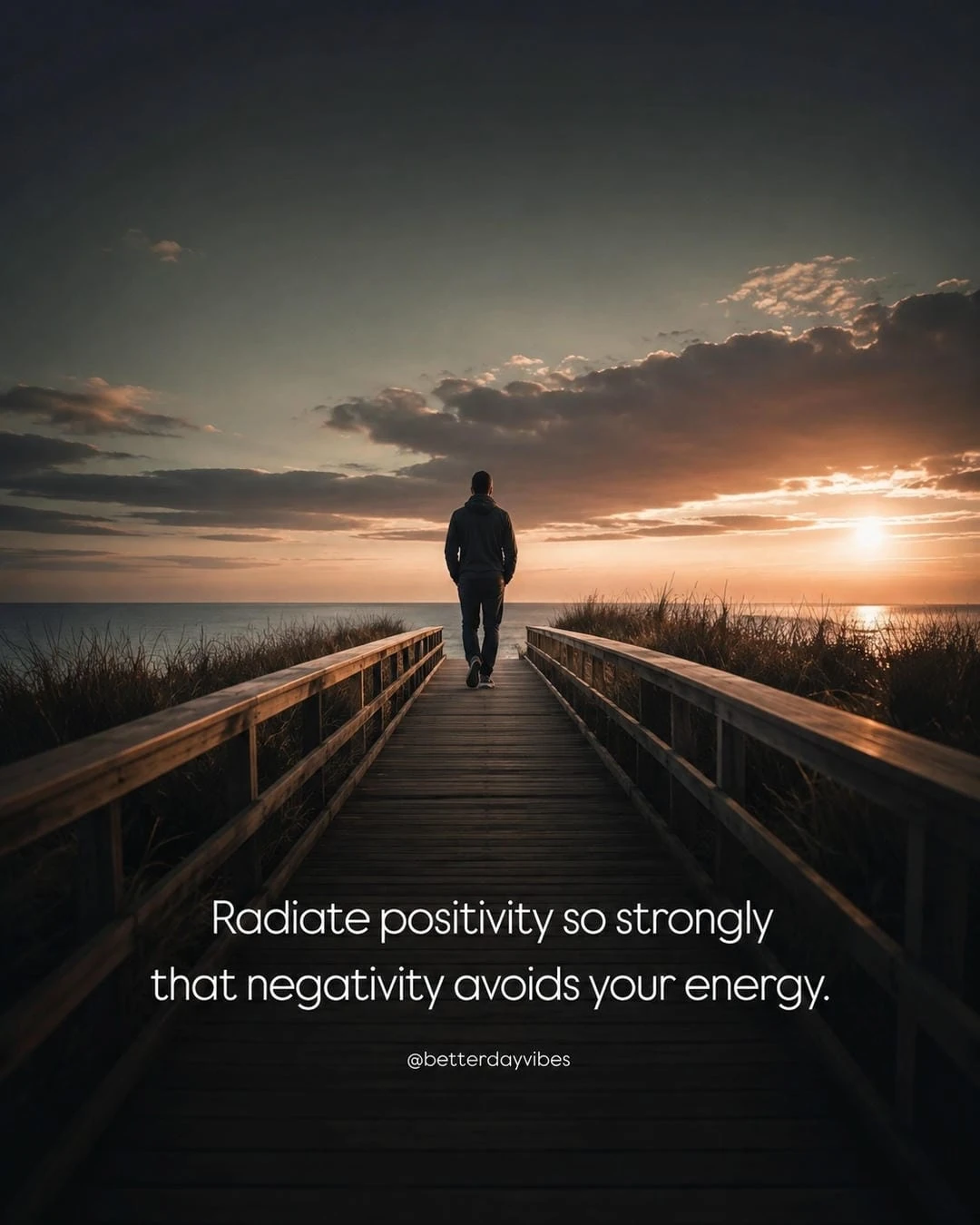Radiate Positivity so Strongly That Negativity Avoids Your Energy