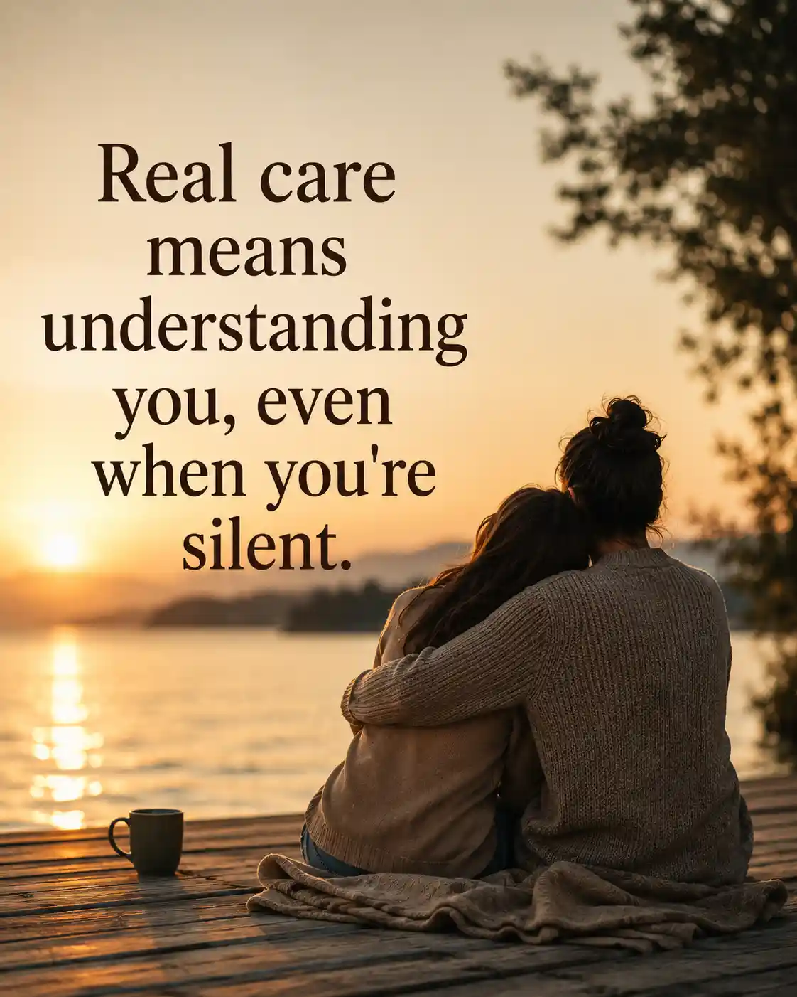Real care means understanding you, even when you're silent