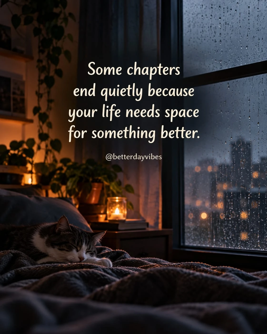 Some Chapters End Quietly Because Your Life Needs