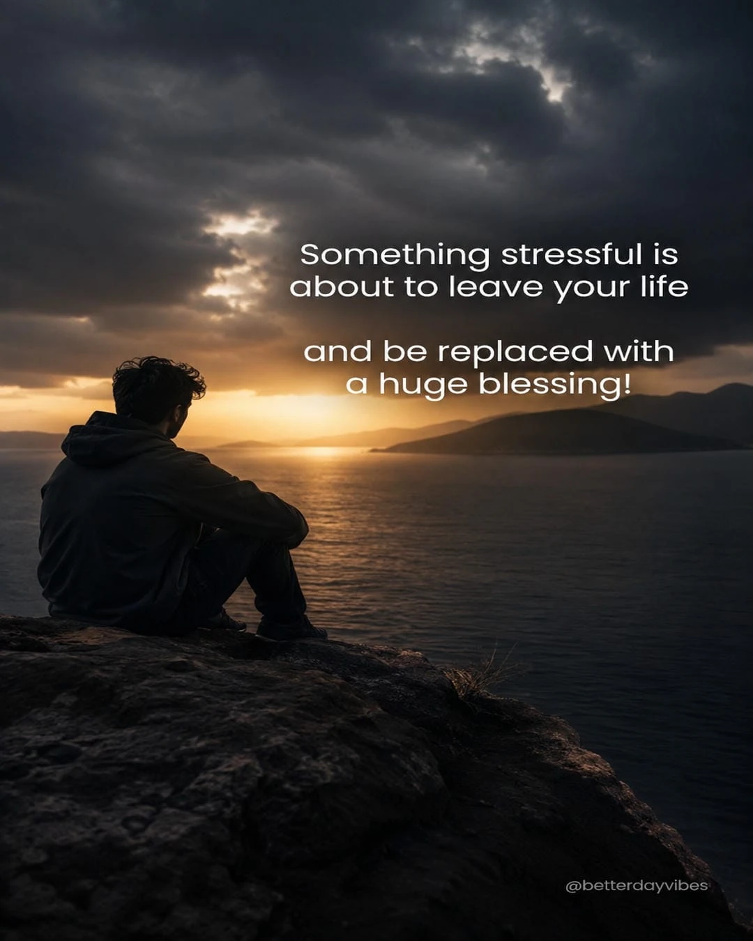 Something Stressful Is About to Leave Your Life