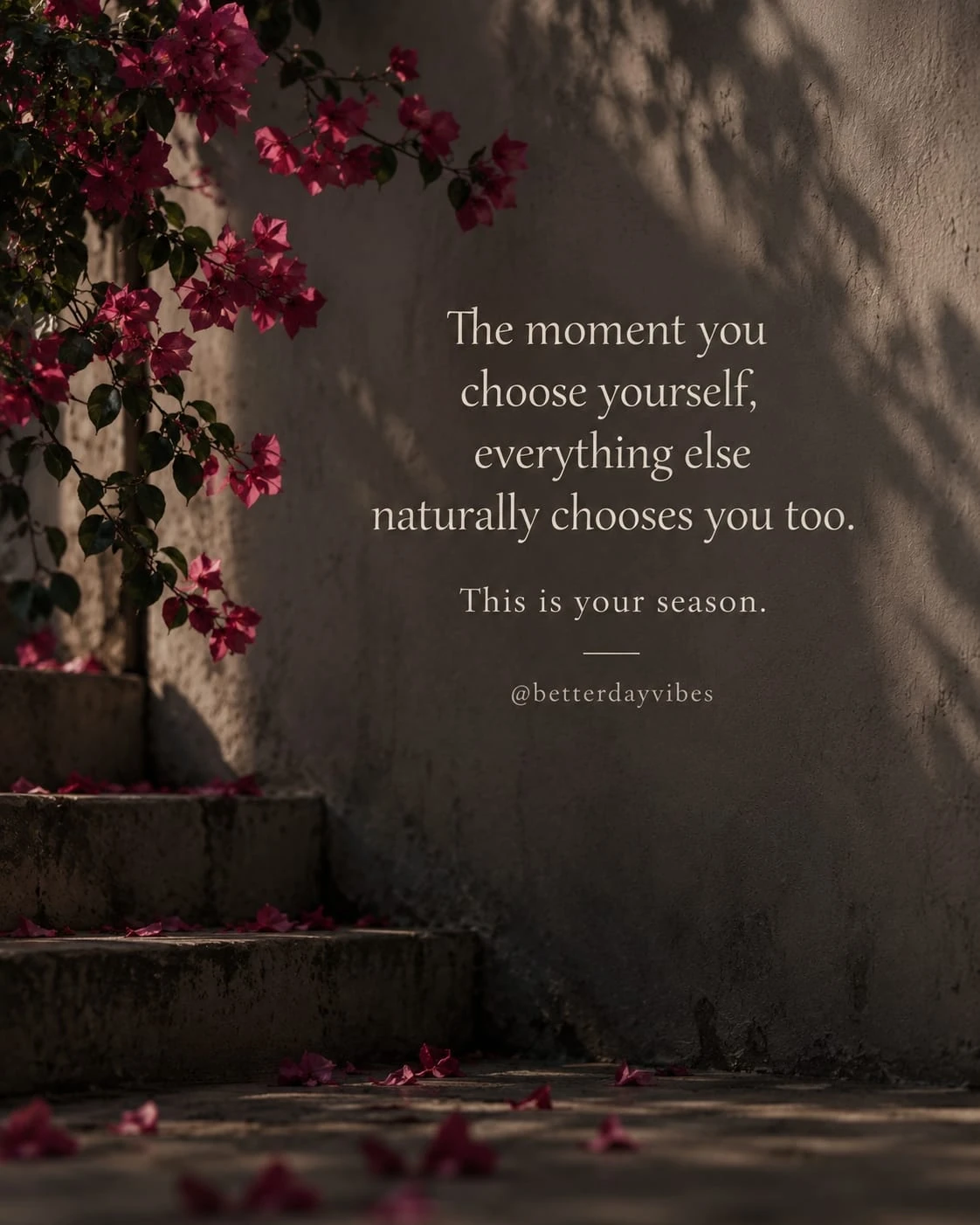 The Moment You Choose Yourself, Everything Else Naturally