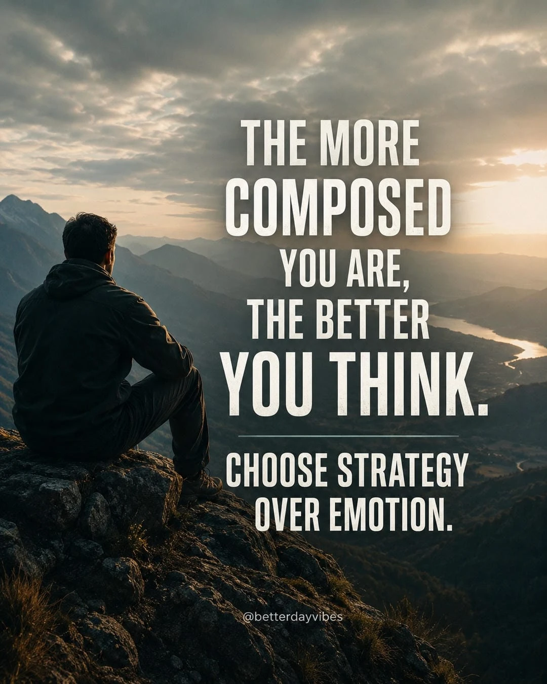 The More Composed You Are, the Better You Think