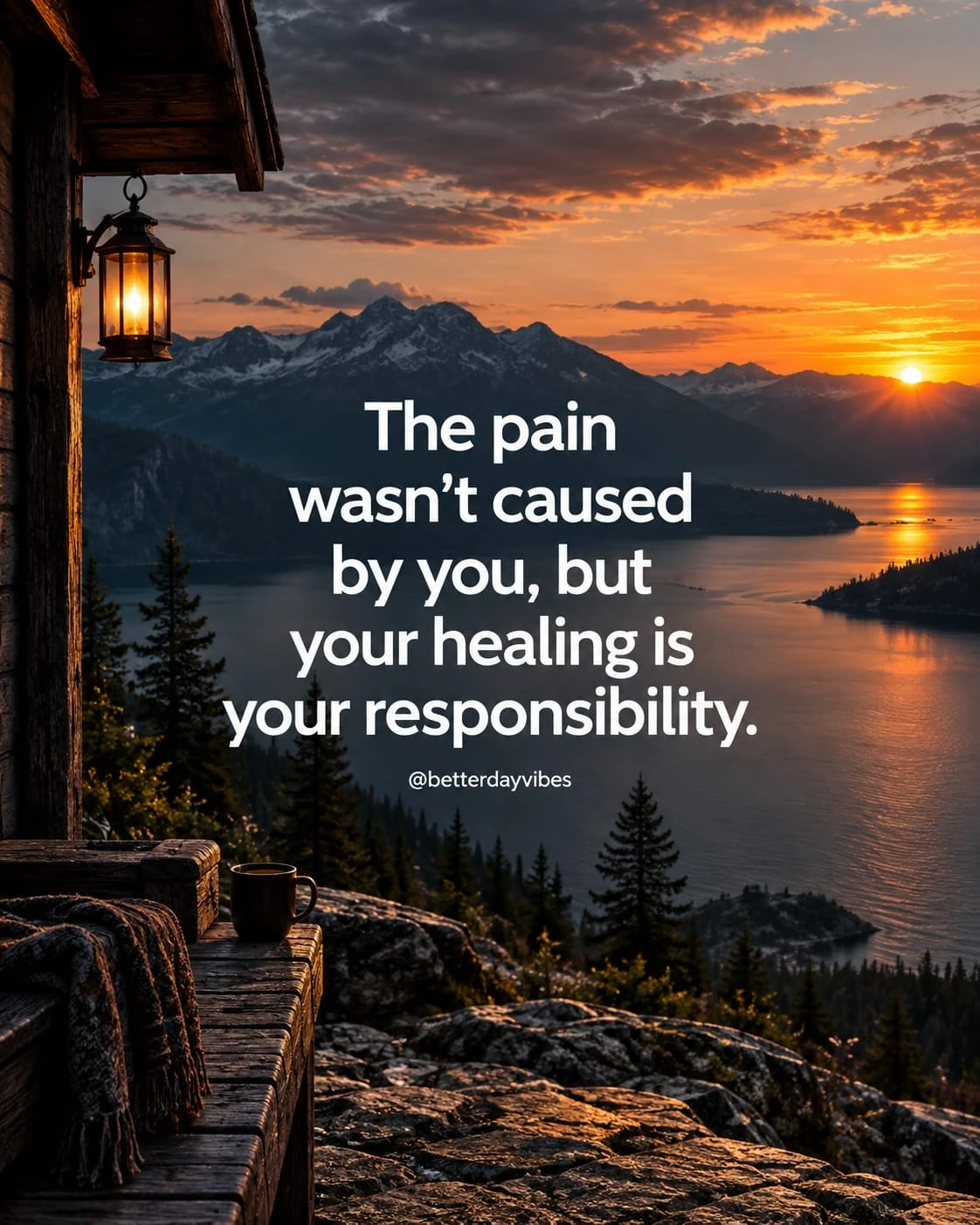 The Pain Wasn’t Caused by You, but Your
