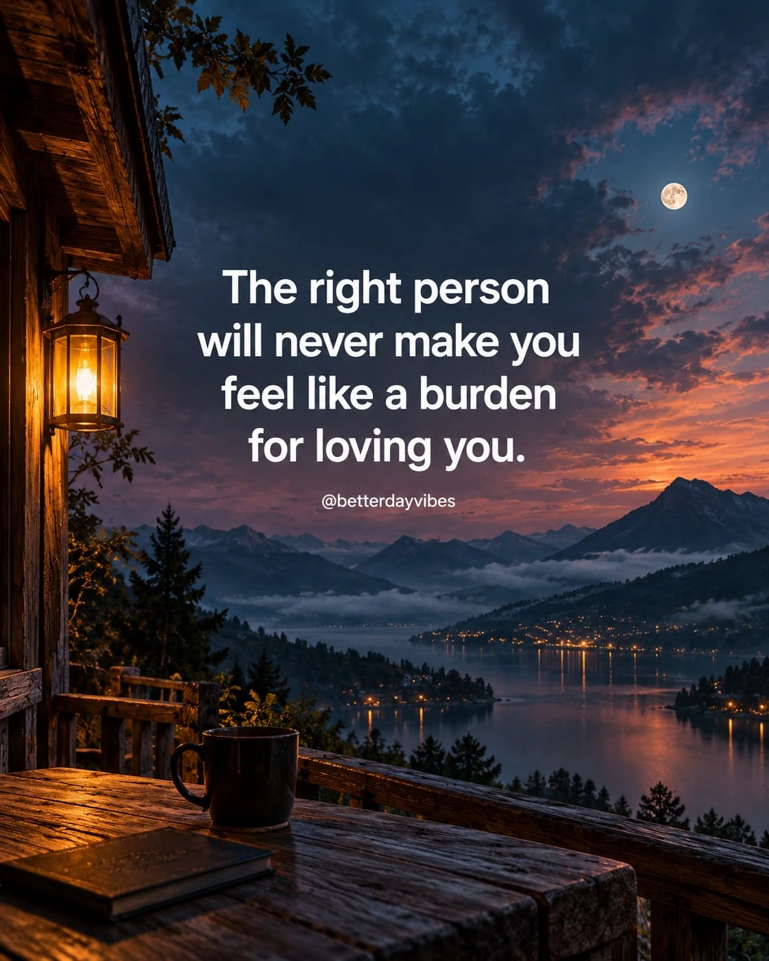 The Right Person Will Never Make You Feel