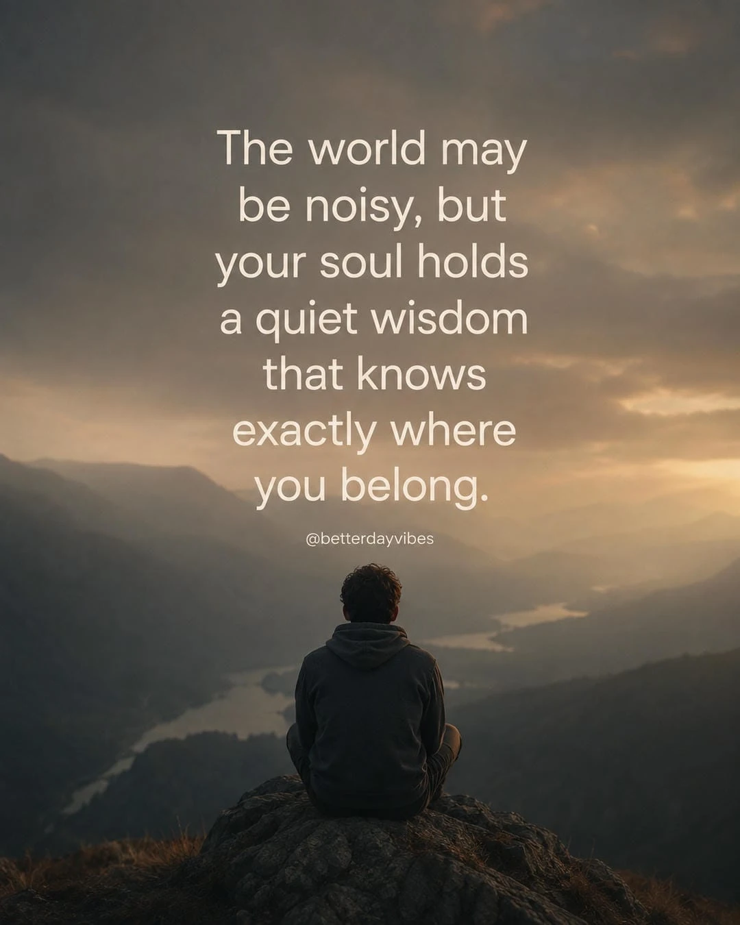 The World May Be Noisy, but Your Soul