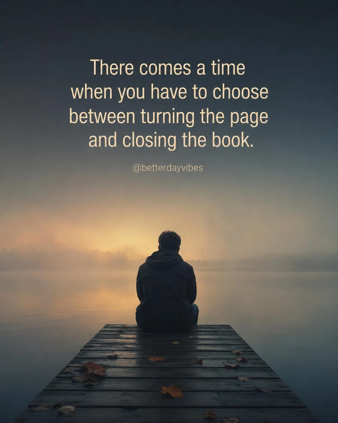 There Comes a Time When You Have To