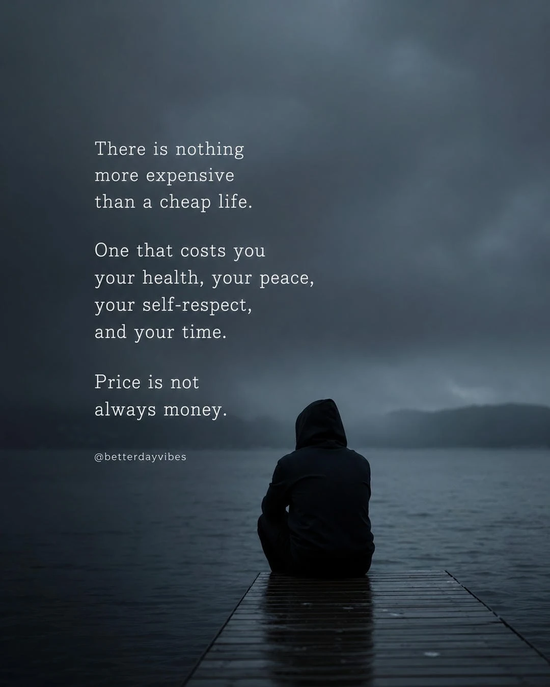 There Is Nothing More Expensive Than a Cheap Life