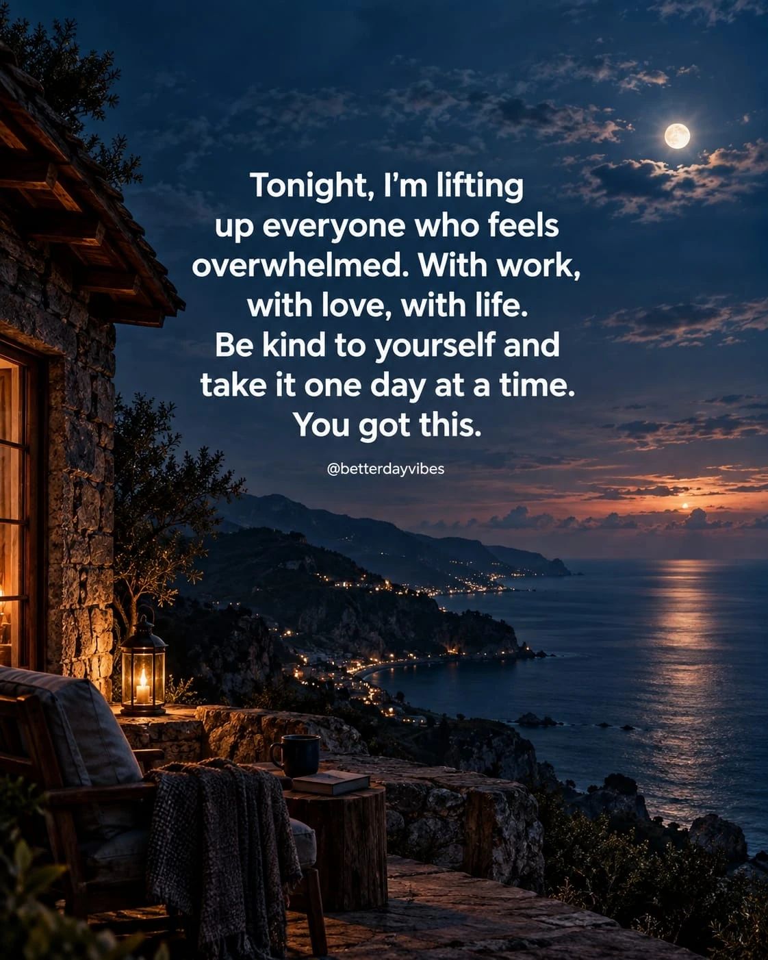 Tonight, I'm Lifting up Everyone Who Feels Overwhelmed