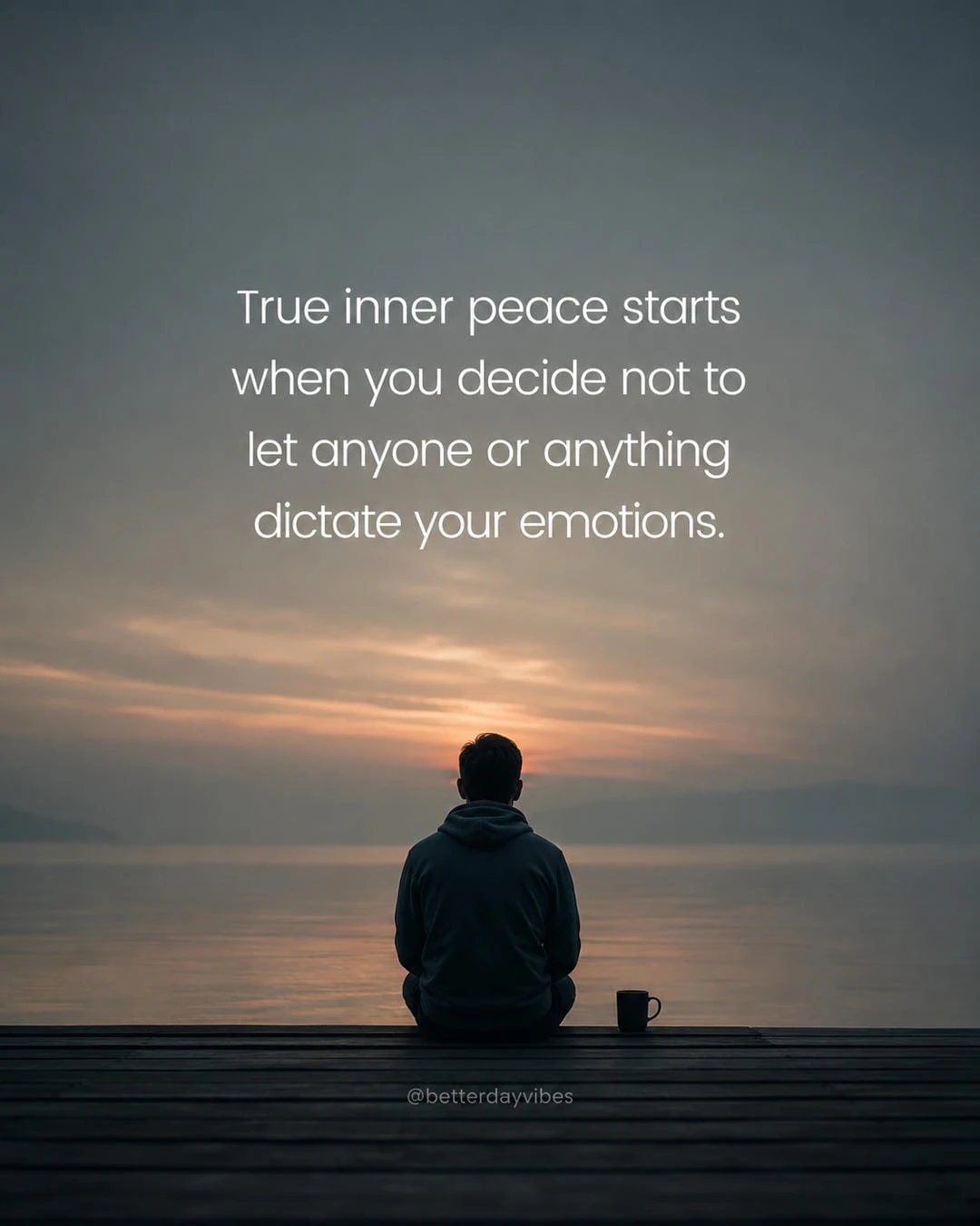 True Inner Peace Starts When You Decide Not