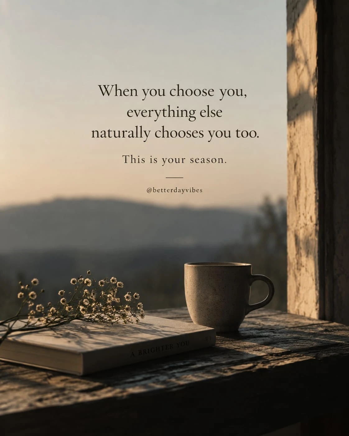 When You Choose You, Everything Else Naturally Chooses
