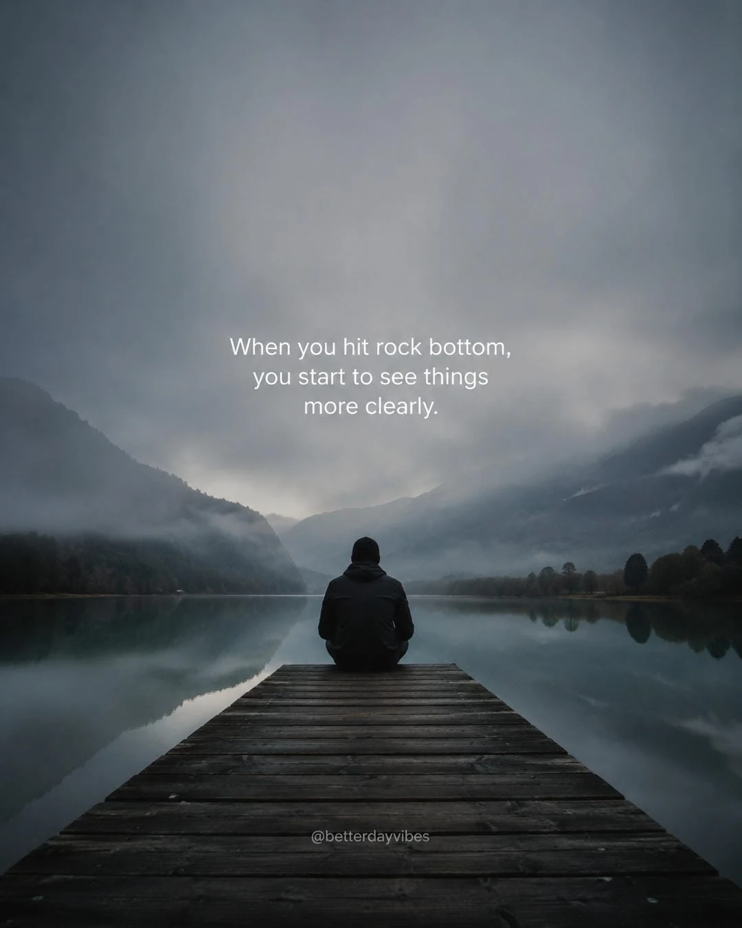 When You Hit Rock Bottom, You Start To