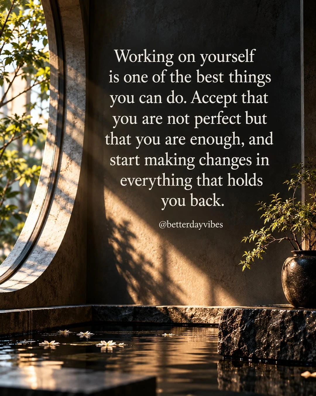 Working on Yourself Is the Best Thing You