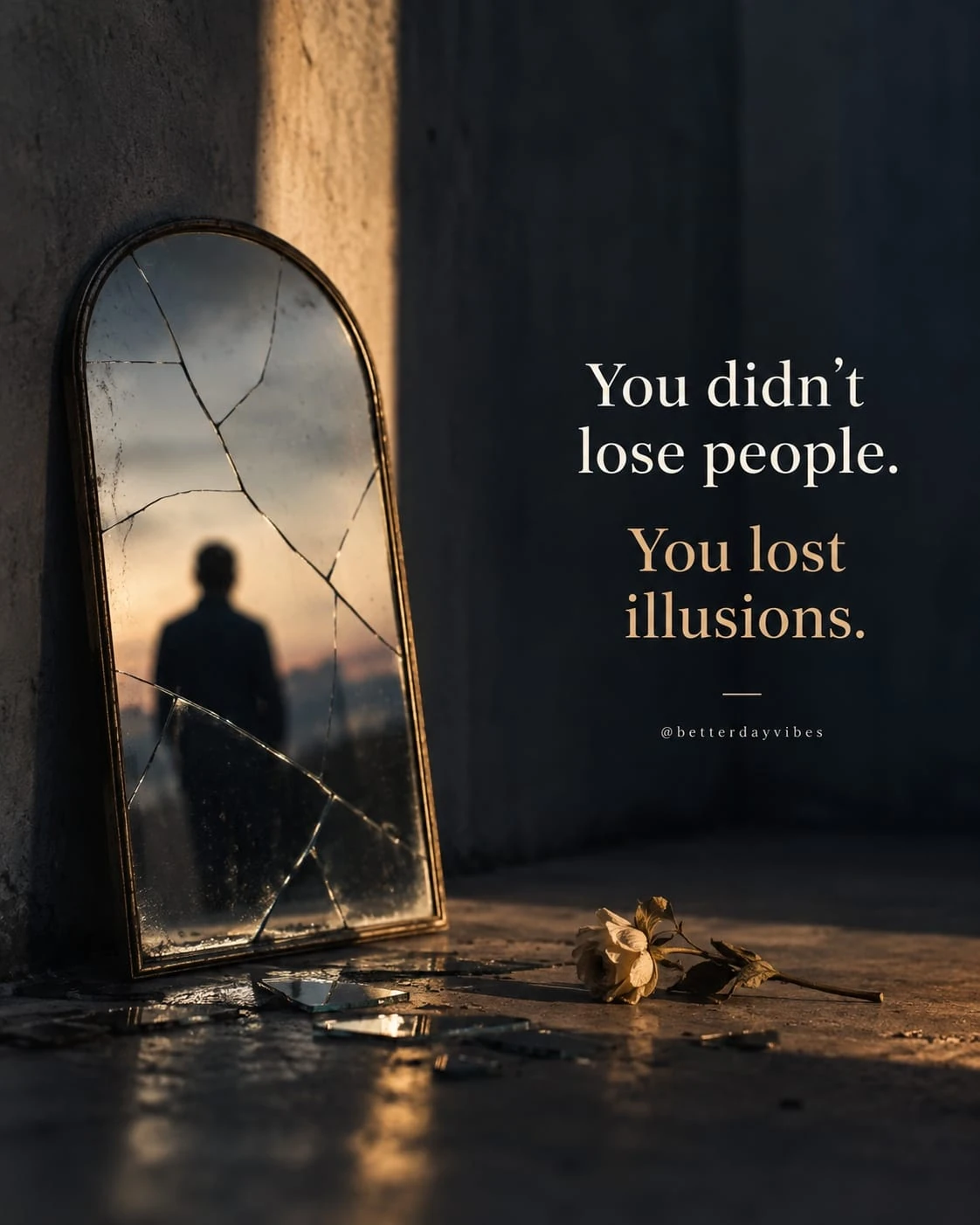 You Didn't Lose People