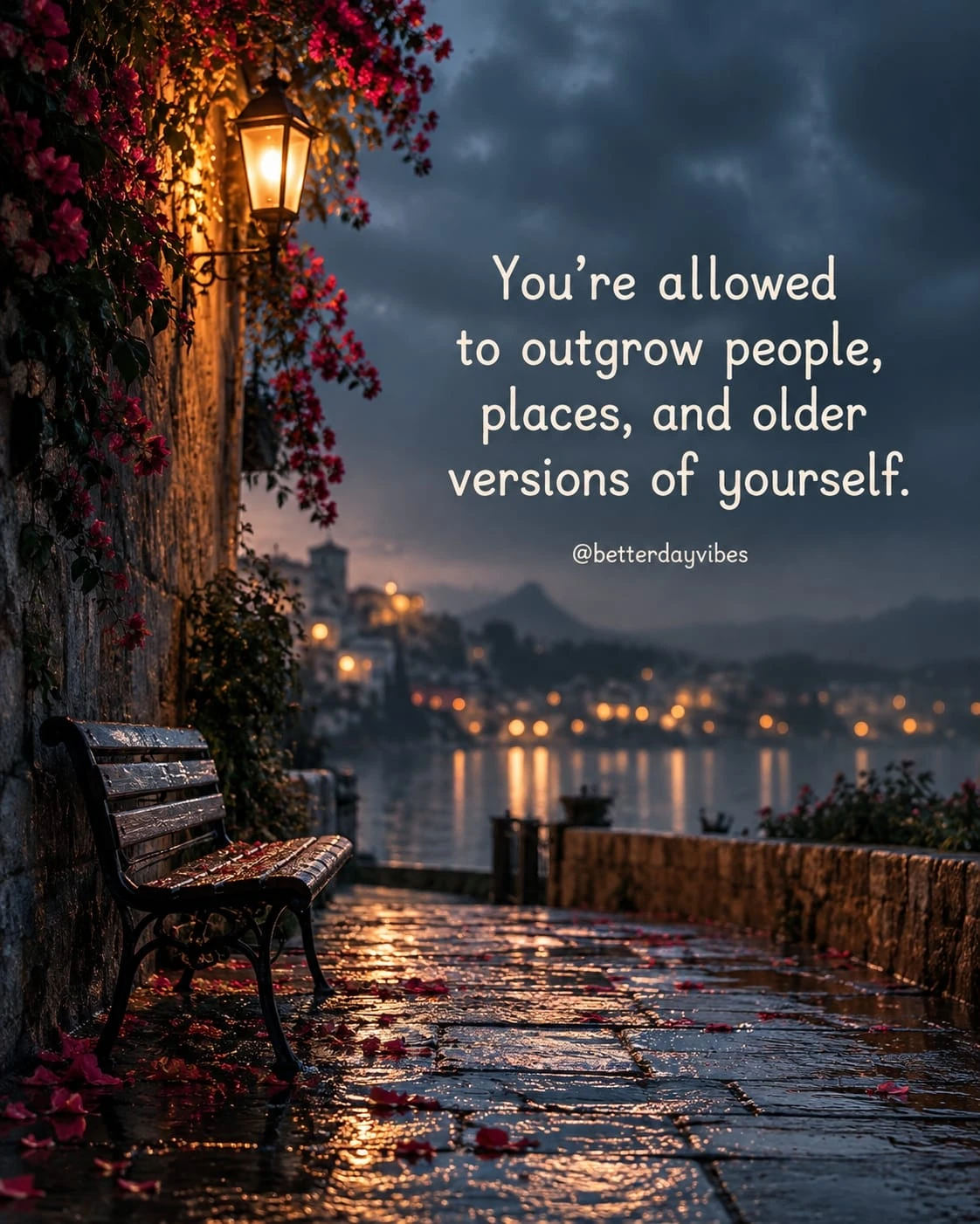 You're Allowed to Outgrow People, Places, and Older