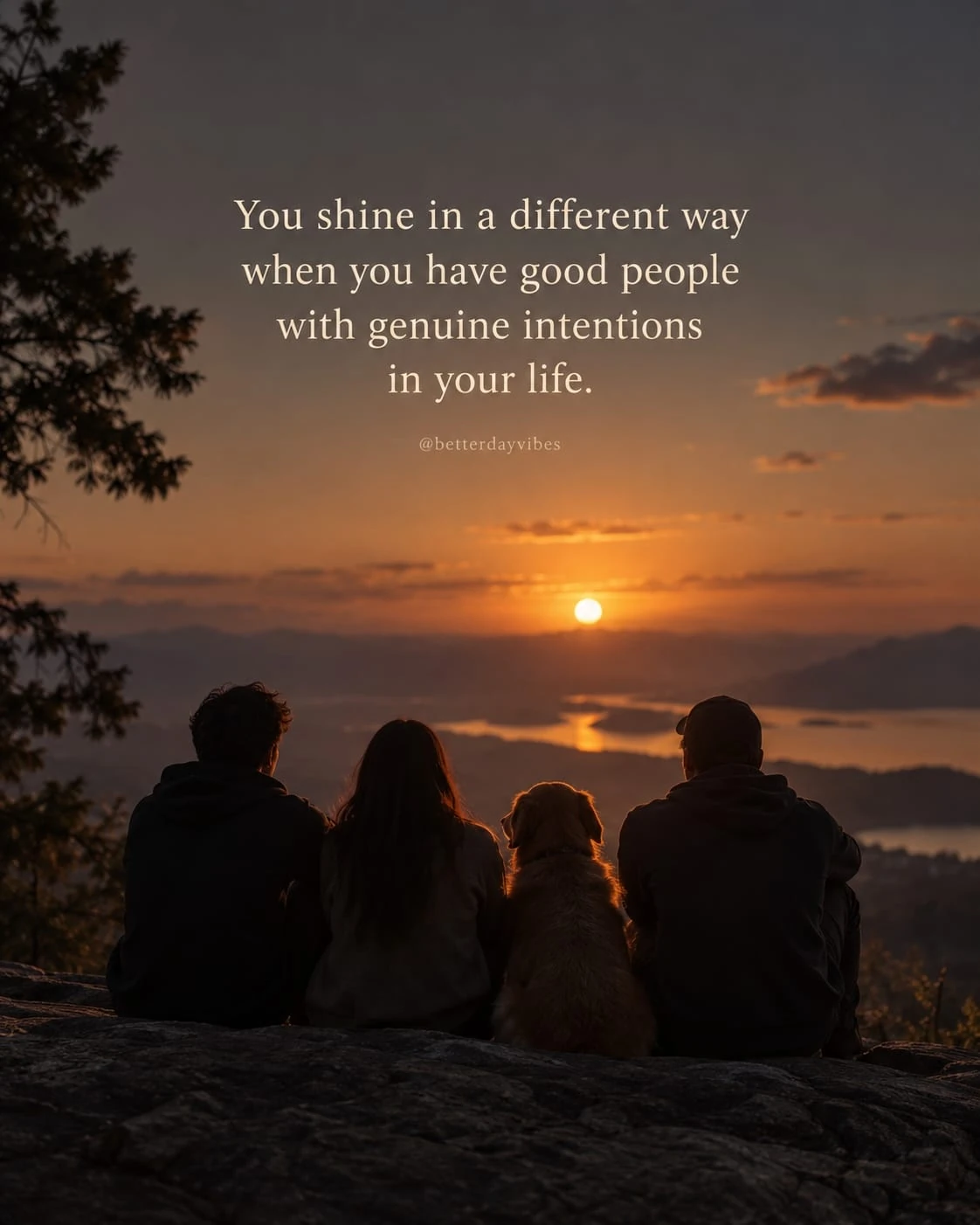 You Shine in a Different Way When You