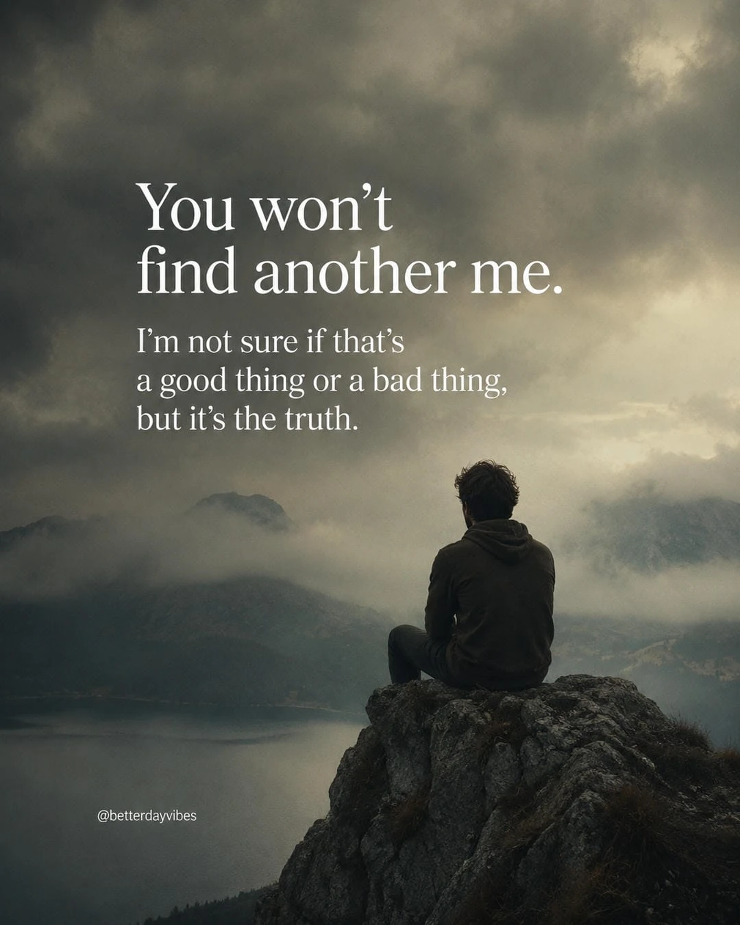You Won't Find Another Me